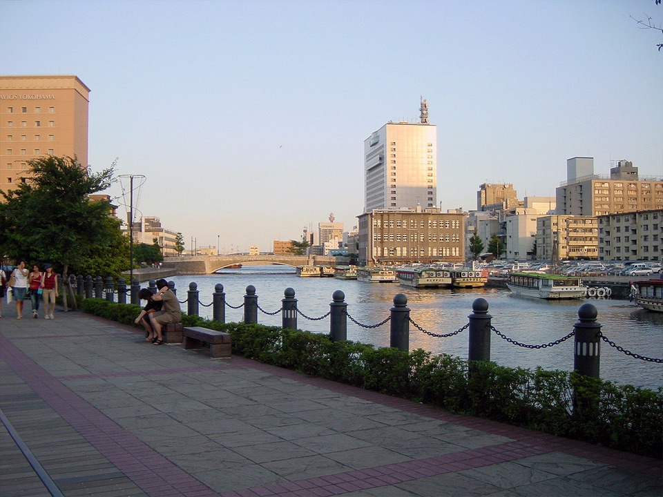 Bankokubashi viewed from Kishamichi
