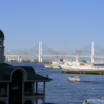 Baybridge viewed from Pacifico Yokohama