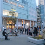 Street concert in front of Sakuragicho station