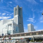 Landmark tower and Sakuragicho station